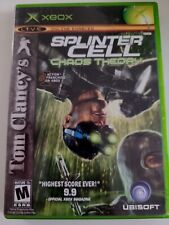 Tom Clancy's Splinter Cell: Chaos Theory (Microsoft Xbox, 2005) CIB TESTED WORKS