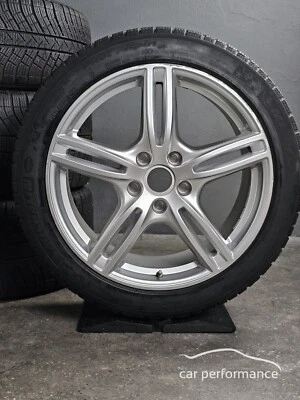 Porsche Panamera Winterräder 20 Zoll Felgen Turbo II Räder 971 silber, original - Bild 1 von 4