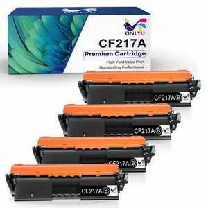 4 Stück CF217A Toner kompatibel für HP 17A LaserJet Pro MFP M130nw M103fw mit Chip - Bild 1 von 6