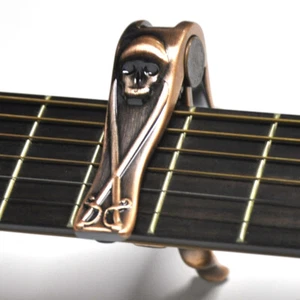 Guitarra Alice A007H/PB Aleación de Aluminio Forma de Calavera de Cobre para Guitarras Acústicas - Imagen 1 de 6