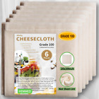 Olicity Cheese Cloth, Grade 100, 20x20Inch Hemmed Cheesecloth for Straining 6PCS
