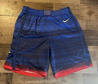 Nuevo 38 L Nike 2020 Equipo Olímpico de Tokio EE. UU. Baloncesto Auténticos Pantalones Cortos CT6628-451 Foto 1 de 4
