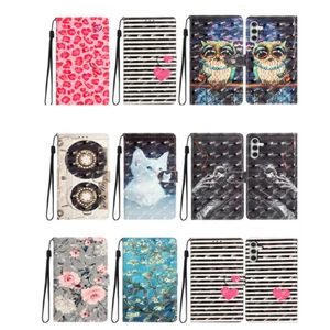 For Samsung A55 A15 A14 A34 A53 3D Pattern Leather Wallet Case Phone Case Cover - Picture 1 of 22