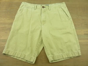 American Eagle klassische Passform khaki vorne flach Chino Shorts Herren Größe 32 - Bild 1 von 9