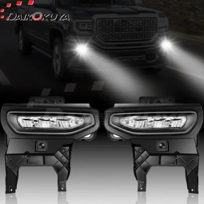 Para 2016-2018 GMC Sierra 1500 2019 Sierra 1500 limitado luzes de neblina de LED lâmpada bomba - Imagem 1 de 4