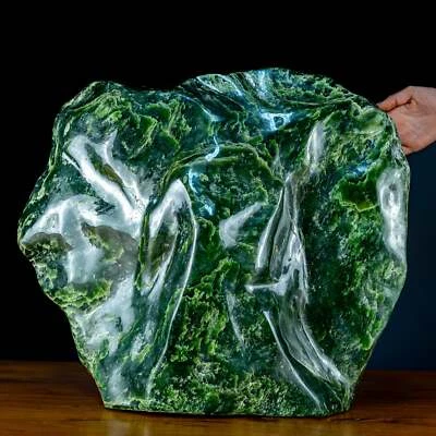 Natürliche Jade-Nephrit Freiform aus Burma - 27136,82g - Bild 1 von 4