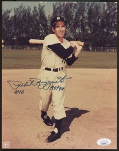 Phil Rizzuto Signed Autographed Inscribed 8x10 Photo JSA - Picture 1 of 3