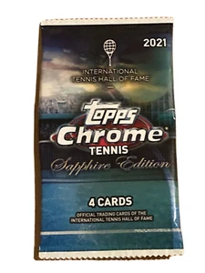 2021 Topps Chrom Tennis Saphir Edition Basiskarte Singles 1-100 - SIE WÄHLEN! - Bild 1 von 1