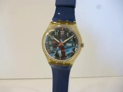 26 ⚜️ Montre swatch Fonctionne Pile Neuve Année 1998 - Photo 1/3