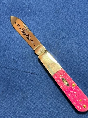 ЧЕХОЛ Lady Case Bubba Gum Barlow, Очень Ограниченный! Одно лезвие, джиг розовый кости новый в коробке - Изображение 1 из 4