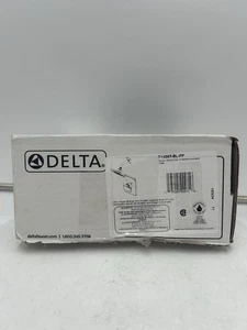 Delta Faucet Modern 14 Series Matte Black Shower Faucet T14267-BL-PP - Picture 1 of 3