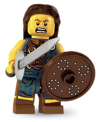 LEGO MINIFIGURES (8827) CMF Series 6: HIGHLAND BATTLER - Image 1 of 4