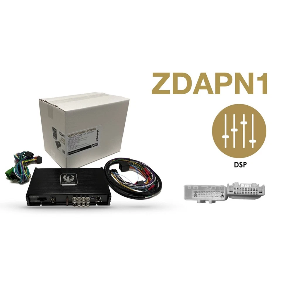 Phoenix Gold ZDAPN1 DSP Power Kit Basic Sound System Plug and Play For Nissan - Image 1 of 1