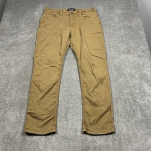 Pantalones DU/ER Para Hombre 34 x 30 Marrón N2X Relajado Cónico Elastizado 5 Bolsillos Elastizados - Imagen 1 de 10