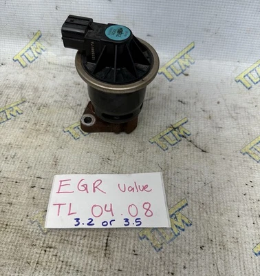 04-08 Acura TL EGR Valve 3.2 or 3.5 Engine 2004 2005 2006 2007 2008 OEM - Image 1 of 3
