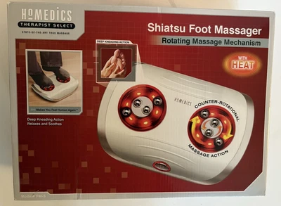 全新 Homedics 指压足部按摩器 旋转按摩机制 带热 #FM-S — 第 1/4 张图片