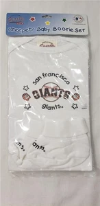 New San Francisco Giants Jumpsuit Creeper Baby Bootie Infant Baseball Team MLB - Picture 1 of 2