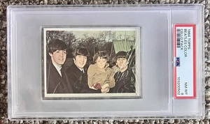 1964 Beatles Cello Pack foto a colori mai aperta McCartney Lennon PSA NM 8 - Foto 1 di 2