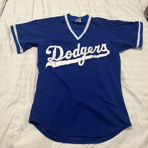 MLB. LA Dodgers jersey mesh shirt V-neck Med - Picture 1 of 10