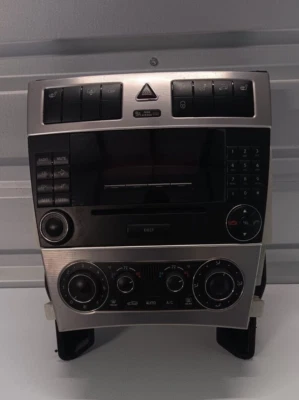 2005-2007 Mercedes-Benz W203 C230 C280 Radio Unit W/Ac Control & Flash Panel OEM - Image 1 of 4
