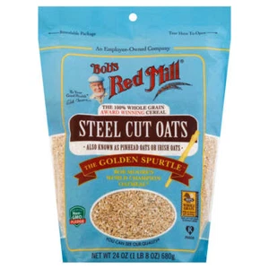 Bob'S Red Mill Whole Grain Steel Cut Oats 24 Oz - Picture 1 of 6