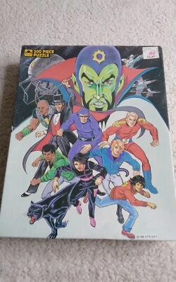 Винтажная полная головоломка 1986 Defenders of the Earth 200 элементов - Изображение 1 из 4