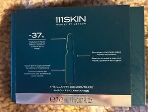 111SKIN The Clarity Concentrate (7 x 2ml) - NEW - FREE P&P - RRP £130