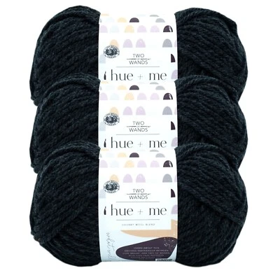 (3 Pack) Lion Brand Yarn 617-152AB Two of Wands: Hue + Me Bulky Yarn, Werewolf - Image 1 of 4