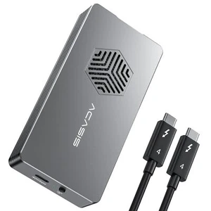 Gabinete SSD Acasis 40 Gbps M.2 NVMe con ventilador de refrigeración - Imagen 1 de 8