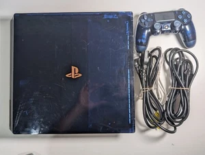 Sony PS4 Pro 500 Million Limited Edition Console + Controller – Working – Rare! - Picture 1 of 7