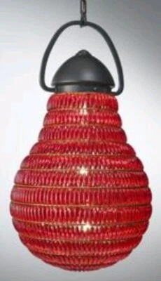 Feiss Red Bead Dark Bronze Finish 吊坠灯 — 第 1/2 张图片