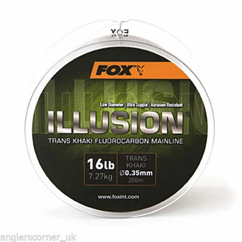 Fox CML130 0.35mm Illusion Trans Khaki Line