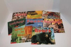 Scholastic Readers Time to Discover 15 Book Lot: Bears, Bees, Ladybugs, Etc... - Picture 1 of 7