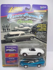 Johnny Lightning Classic Custom Corvette 2er-Pack - '62 Roadster & blau Indy (K) - Bild 1 von 4