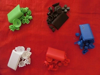 Modding Set Thumbsticks L2R2 Buttons DPad Plastik matt f. PS4 Controller JDM 040 - Bild 1 von 2