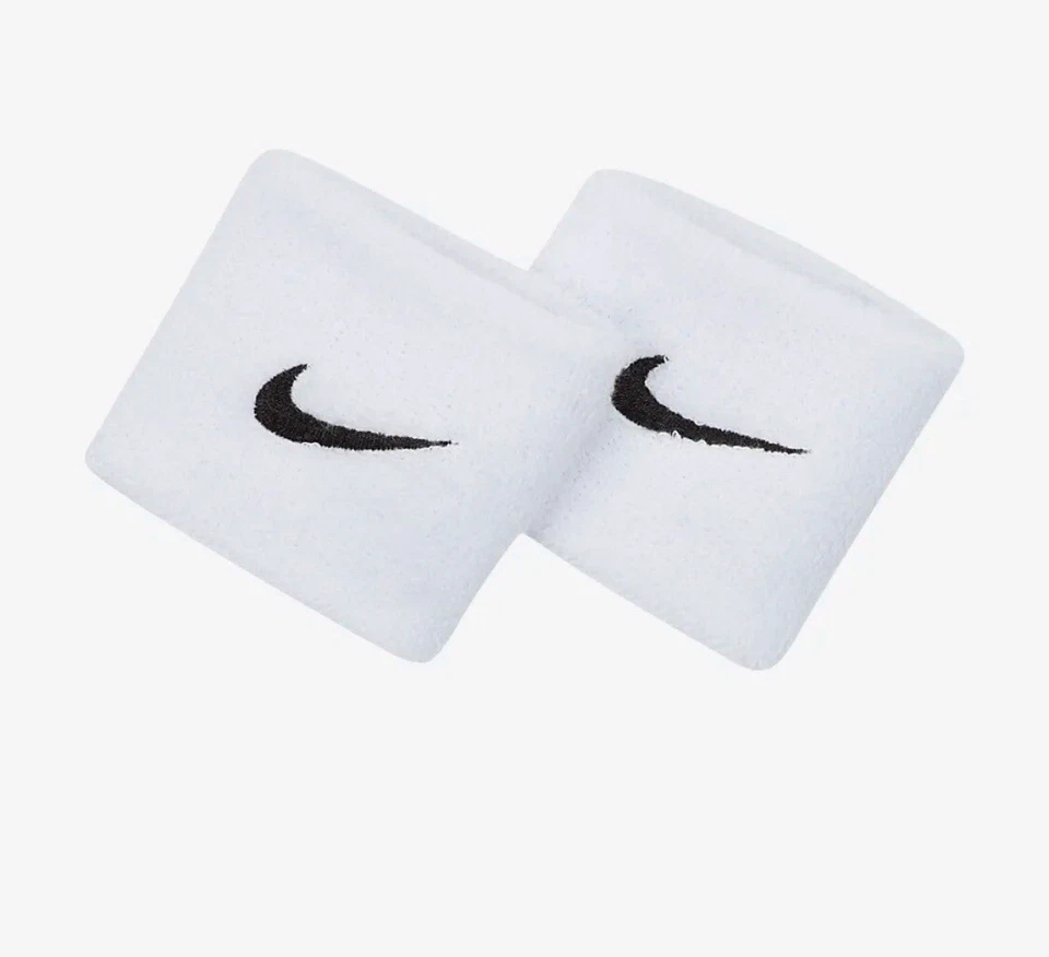 Nike Swoosh Set of 2 Wristbands Brand New - Image 1 of 2