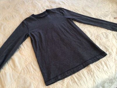 Sonoma Life Style 男式衬衫尺寸小号针织条纹圆领 — 第 1/4 张图片