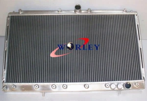 Aluminum Radiator For MITSUBISHI 3000GT GTO VR4 1991-1999 92 93 94 95 96 97 MT - Picture 1 of 6