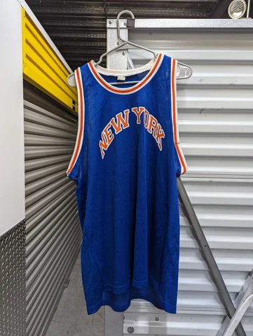 EUC Vintage 80's New York Knicks NBA Jersey Made In USA Cover