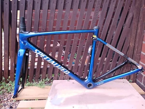 Specialized Roubaix Carbon Disc Rahmen & Gabeln / kleine Reparatur an linker Sattelstrebe - Bild 1 von 9