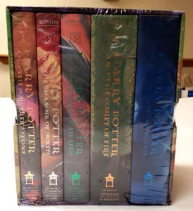 Harry Potter Box Set The First Of Five Adventures at Hogwarts Hardcover 2004 - Picture 1 of 6