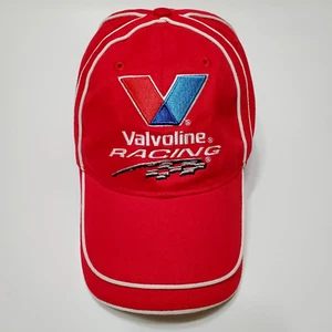 Valvoline Racing Hat NASCAR Racing Cap Hat 10 Benson Adjustable Strap Red - Picture 1 of 20