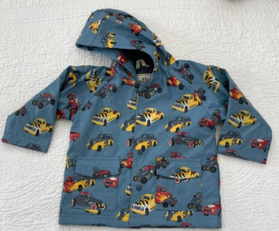 Boys Hatley Tractor Raincoat - Age 24Month Preloved See Photos - Image 1 of 4