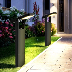 Juego de 4 lámparas enchufables lámpara de exterior lámpara de jardín LED lámpara solar blanco cálido para jardín - Imagen 1 de 14