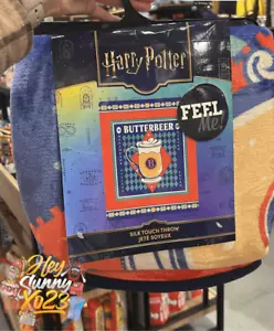 Harry Potter Butterbeer Portrait Fleece Throw Blanket - Picture 1 of 2