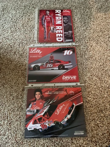 4 RYAN REED NASCAR POST CARD / HERO CARDS (FORD ROUSH XFINITY) Cover