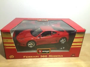 BBURAGO FERRARI 360 MODENA  ROSSA. COD. 3358  1/18 - Foto 1 di 4
