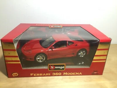 BBURAGO FERRARI 360 MODENA  ROSSA. COD. 3358  1/18 - Immagine 1 di 4