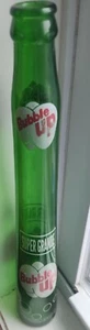 Vintage BubbleUp Stretched Green Bottle KissofLemon Kiss ofLime Product OfMexico - Picture 1 of 5