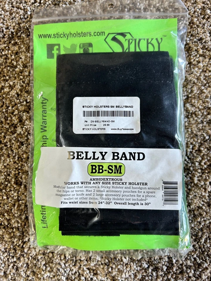 Sticky Holsters Belly Band - Small (24-34") - Image 1 of 1
